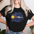 太陽系惑星 科学宇宙ファン 男の子 女の子tem キッズ レディースTシャツ 彼女への贈り物