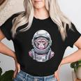 宇宙飛行士 猿 やってる 猿 惑星 科学 ギャグ 女性 男性 レディースTシャツ 彼女への贈り物