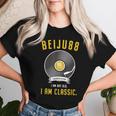 米寿祝い レトロ 音楽好き レコード好き 父 男性 女性 88歳お祝い I'm Not Old I'm Classic レディースTシャツ 彼女への贈り物