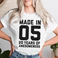 20歳の誕生日 男性 女性 娘 息子 年齢 20歳 レディースTシャツ 彼女への贈り物