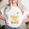 Beer Lover ビールが好きすぎる No Beer No Life 長袖tシャツ レディースTシャツ 彼女への贈り物