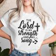 Christian The Lord Myong Mytrength レディースTシャツ 彼女への贈り物