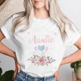 First Time Auntie 2025 Mother's Day Soon To Be Mom Pregnancy Women T-shirt Gifts for Her