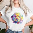 Goldendoodle ギフト ラブラドゥードル Cockapoo Mom カラフル ポップアート レディースTシャツ 彼女への贈り物