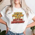 Pig Dad Mom Talkuperpower Kune Kune レディースTシャツ 彼女への贈り物
