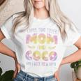 I Have Two Titles Mom And Coco Grandma Mother's Day Women T-shirt Gifts for Her