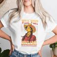 Wild West Dreams Country Western Cowgirl Rodeo グラフィック レディースTシャツ 彼女への贈り物