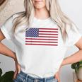 アメリカの国旗 アメリカの愛国心 アメリカの男性 女性 子供 アメリカの国旗 レディースTシャツ 彼女への贈り物