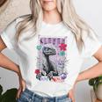 ジュラシック・ワールド Clever Girl（Blue） レディースTシャツ 彼女への贈り物