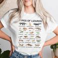トカゲの種類 教育 爬虫類学者 男の子 女の子 キッズ レディースTシャツ 彼女への贈り物