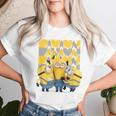 ミニオン Banana×4 レディースTシャツ 彼女への贈り物