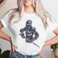中世の兵士 騎士 戦士 ギフト 男性 女性 子供 男の子 レディースTシャツ 彼女への贈り物
