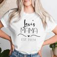 母の日 リーバイス Mama Est 2024 かわいい シンプル ミニマル レディースTシャツ 彼女への贈り物