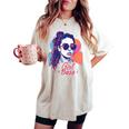 Girl Boss ポップアート セルフエンパワーメント レトロ 1950年代 レディースオーバーサイズコンフォートTシャツ Ivory