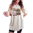 Gnome Coffee Lover I Pretend Coffee Help But I'mtill A レディースオーバーサイズコンフォートTシャツ Ivory
