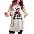 Newfie Grandma Newfoundland Dog Nana Mother's Day Women's Oversized Comfort T-shirt Ivory