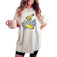 ミニオン Bad To The Banana レディースオーバーサイズコンフォートTシャツ Ivory