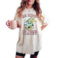 レトロ グルービー Be Kind To Your Planet Earth Day 70年代 80年代 4月 レディースオーバーサイズコンフォートTシャツ Ivory