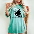 Mother's Day Behind Every Baseball Player Is A Baseball Mom Women's Oversized Comfort T-shirt Chalky Mint