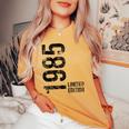 40歳の誕生日 男性 女性 40歳 1985年 誕生日プレゼント レディースオーバーサイズコンフォートTシャツ Mustard