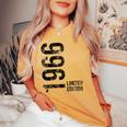 59歳の誕生日 男性 女性 59歳 1966年 誕生日プレゼント レディースオーバーサイズコンフォートTシャツ Mustard