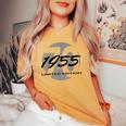 70歳の誕生日 男性 女性 70歳 1955年生まれ レディースオーバーサイズコンフォートTシャツ Mustard