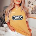 Taito OwlsExe_17_清水 奈々 レディースオーバーサイズコンフォートTシャツ Mustard