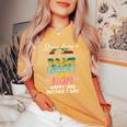 You're Doing A Great Job Mom Happy 2Nd Mother's Day Women's Oversized Comfort T-shirt Mustard