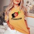 アフガニスタンの国旗 アンティーク調 男性 女性 キッズ アフガニスタン レディースオーバーサイズコンフォートTシャツ Mustard