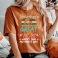 You're Doing A Great Job Mom Happy 2Nd Mother's Day Women's Oversized Comfort T-shirt Crimson