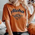 Aloha Beer レディースオーバーサイズコンフォートTシャツ Yam