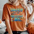 Daddy Of The Birthday Girl Matching Oceania Adventure Family Women's Oversized Comfort T-shirt Yam