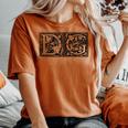 Dg Initials D G Nameurname Onomastics Onomatology レディースオーバーサイズコンフォートTシャツ Yam