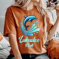 Labadee ハイチ お土産 ハイチの休暇 男性 女性 リマインダー レディースオーバーサイズコンフォートTシャツ Yam