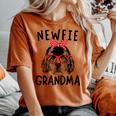 Newfie Grandma Newfoundland Dog Nana Mother's Day Women's Oversized Comfort T-shirt Yam
