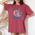 Dive Deep Into Jesus Vbs Christian Scuba Diving Underwater Women's Oversized Comfort T-shirt Chalky Mint