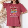 You're Doing A Great Job Mom Happy 2Nd Mother's Day Women's Oversized Comfort T-shirt Chalky Mint