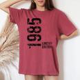 40歳の誕生日 男性 女性 40歳 1985年 誕生日プレゼント レディースオーバーサイズコンフォートTシャツ Crimson
