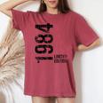 41歳の誕生日 男性 女性 41歳 1984年 誕生日プレゼント レディースオーバーサイズコンフォートTシャツ Crimson