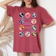 Beauty Flower（10） 長袖tシャツ レディースオーバーサイズコンフォートTシャツ Crimson
