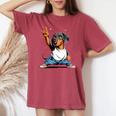 Teckel ロックミュージック 男性 子供 女性 ソーセージ 犬 ダックスフンド 長袖tシャツ レディースオーバーサイズコンフォートTシャツ Crimson