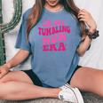In My Tumbling Mom Era Tumbling Mom Lovers 母の日 長袖tシャツ レディースオーバーサイズコンフォートTシャツ Blue Jean