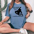 Mother's Day Behind Every Baseball Player Is A Baseball Mom Women's Oversized Comfort T-shirt Blue Jean
