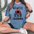 Newfie Grandma Newfoundland Dog Nana Mother's Day Women's Oversized Comfort T-shirt Blue Jean