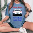 キッズorry Mom R35 Gtr インスパイア レディースオーバーサイズコンフォートTシャツ Blue Jean