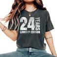 24歳 男性 ギフト 24歳 誕生日プレゼント 女性用 レディースオーバーサイズコンフォートTシャツ Pepper