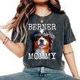 Berner Mommyバーニーズマウンテンドッグ ママ 犬 ママ 母の日 バーニーズマミー レディースオーバーサイズコンフォートTシャツ Pepper