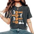 Birdie Bogey Eagle Par Beer ゴルフボール 面白いゴルファー レディースオーバーサイズコンフォートTシャツ Pepper