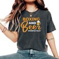 Boxing And Beer Perfectday ボクサー・ボクシング レディースオーバーサイズコンフォートTシャツ Pepper