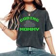 Coding Mommy Programador De Código Binario Para Mamá Camiseta extragrande cómoda para mujer Pepper
